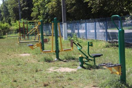 В Тбилисском районе появилась третья воркаут-площадка